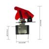 Auto Car Boat Illuminated Led Toggle Switch With Safety Aircraft Flip Up Cover Guard Blue Cover for Racing Automotive