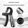 Adjustable Rubber-Coated Men's Hand Grip Strengthener - Wrist Exerciser for Home, Outdoor Sports, and Fitness.