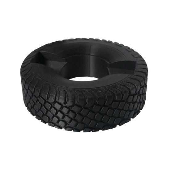 3D Printed Tire Card Style Business Holder Industrial Card чёрный