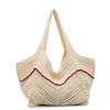 Literary and retro straw woven bag women's 2025 new ethnic style tote bag versatile large-capacity weaving