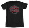 Official Sleeping With Sirens Red Chains Mens Black T Shirt Classic Tee