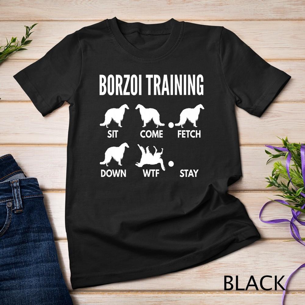 

Borzoi Training for Russian Wolfhound Owners Premium Unisex T-shirt M