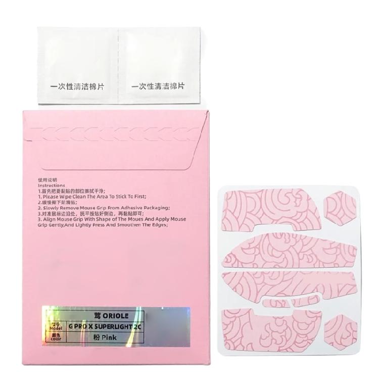 Handmade NonSlip Suck Sweat Mouse Skin Skates for GProX Superlight 2C Mouse SelfAdhesive AntiSlip Grip Tape