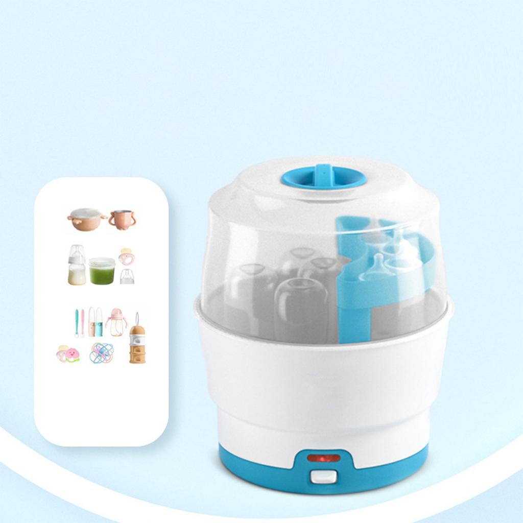 Bottle Sterilizer Baby Pacifier Teether Supplies High Temperature Steam Sterilizer Intelligent Anti-burn Dry