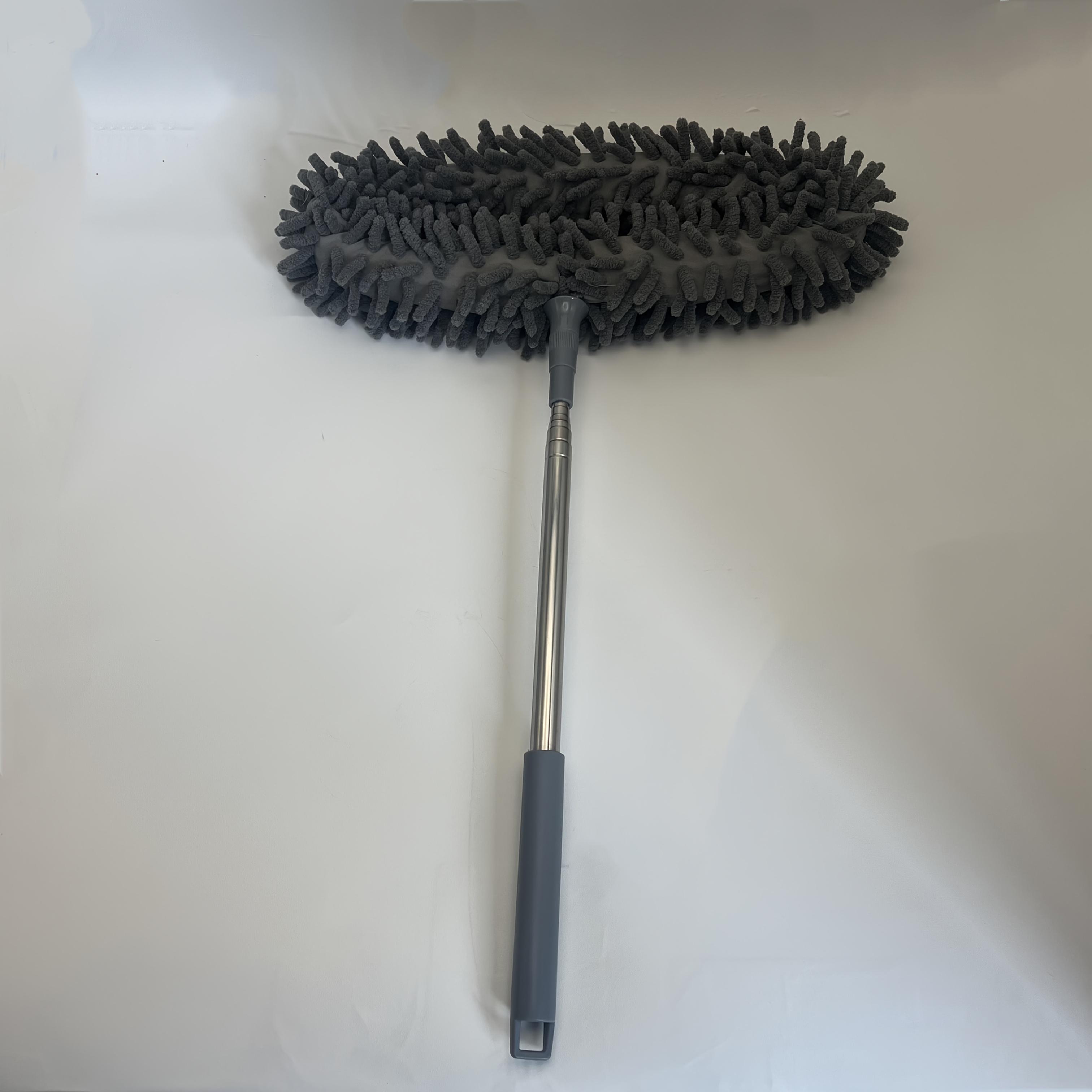 Retractable cleaning brush серый