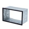 2Din Stereo Radio Cage Frame Unit Universal DVD Player Box Fascia Panel Plate Case Audio Dash Mounting Frame Kit  Accessories