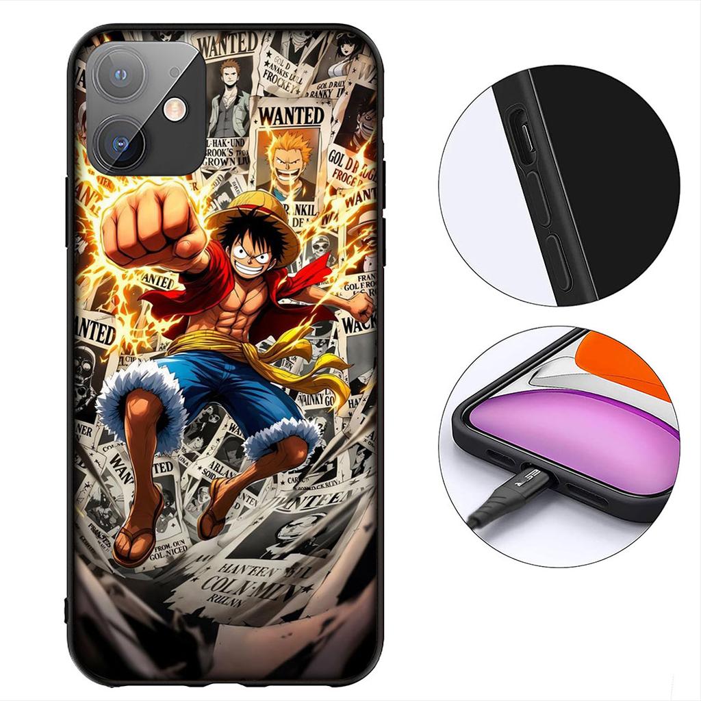 One Luffy Pieces Boa Hancock Protective Cover for Apple iPhone 12 13 Mini XS 11 Pro Max 7 8 Plus XR SE 2022 SE3 + 8+ Phone Case