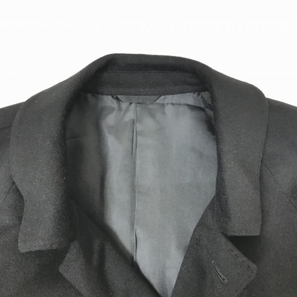 VALENTINO NORDI 100% Pure Cashmere Balmacaan Coat Outerwear/Men’s L/Black/(USED)