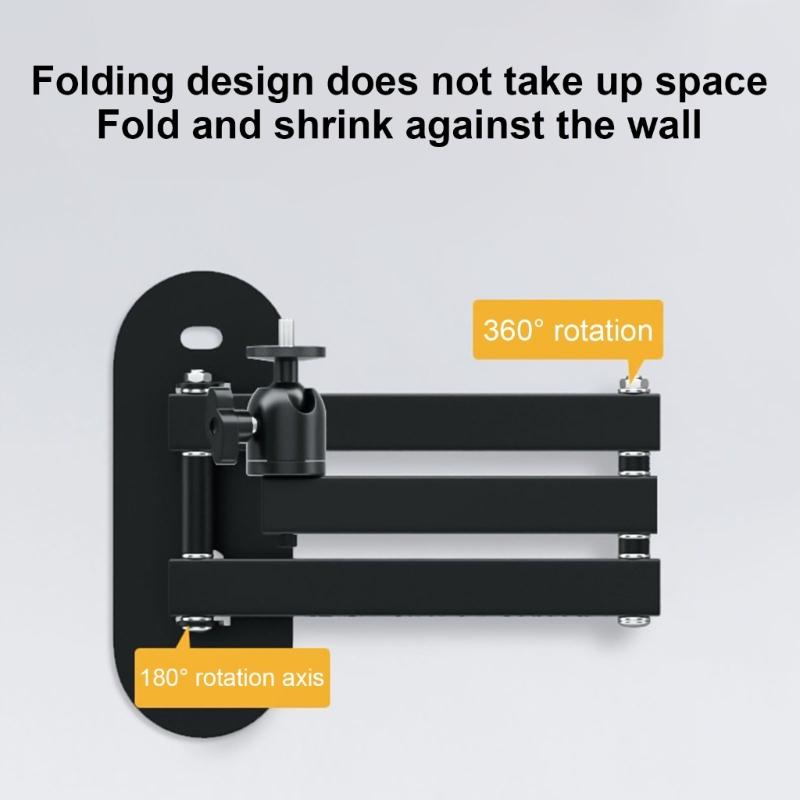 Adjustable Ceiling and Wall Projector Bracket Holder with Integrated Joint for Easy Angle Setting