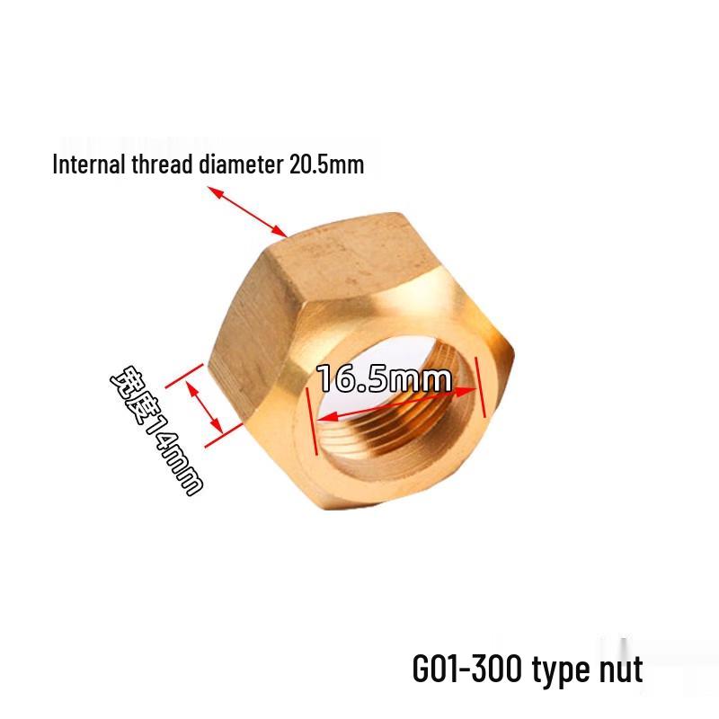 

G01-30 All-Copper Cutting Torch Nuts (5-Pack)