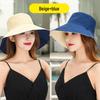 Women's Summer Fisherman Sun Hat with Large Brim and UV Protection, Customizable Logo, Printed Design.