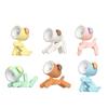 6PCS Cartoon Night Light Kid Lamp Mini Dog LED Desk Lamps Cute DIY Portable with Adjustable Phone