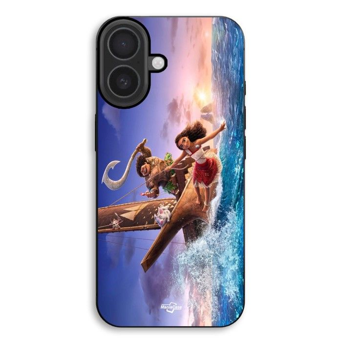 Coque de téléphone - MANIACASE - iPhone 17 - Silicone TPU - Souple - Vaiana Disney