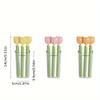 5pcs/set New Tulip Shape Sealing Clip Moisture-proof Magnetic Storage Box Sealing Clamp Multifunctional Fresh-keeping Clip