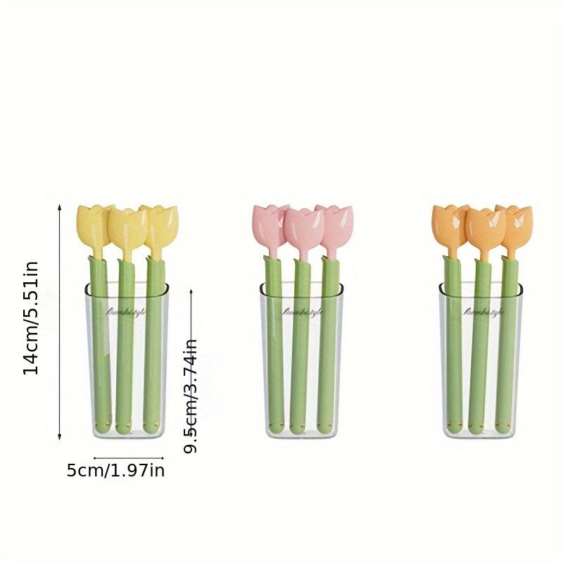 5pcs/set New Tulip Shape Sealing Clip Moisture-proof Magnetic Storage Box Sealing Clamp Multifunctional Fresh-keeping Clip