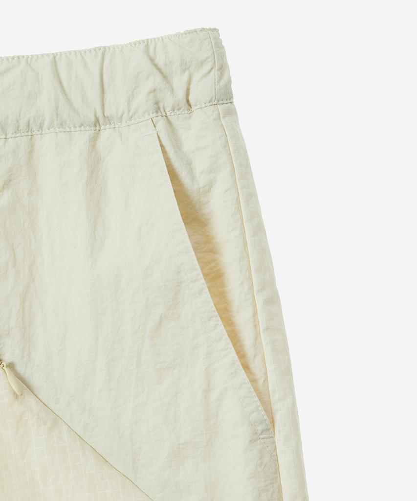 NODE LABS Dev:6 Ripstop Nylon Shorts_Light Yellow