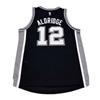 adidas NBA Spurs Aldridge Cómodo Suave Apto para la Piel Versátil Cuello en V Camiseta de Baloncesto Camiseta Unisex 7470A-304-K92975