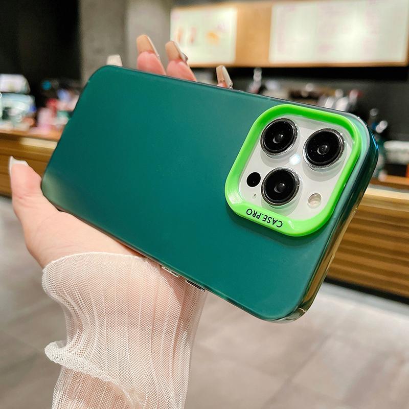 Fashion Colorful Sliver Double Sided Phone Shell Soft Edge Hard Case Full Cover Shockproof Phone Casing for Xiaomi Redmi Poco