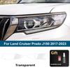 Per Toyota Land Cruiser Prado J250 LC250 J150 Pellicola Nera Fumè Lucida per Fari Auto Pretagliata Pellicola Vinilica TPU PPF Antigraffio