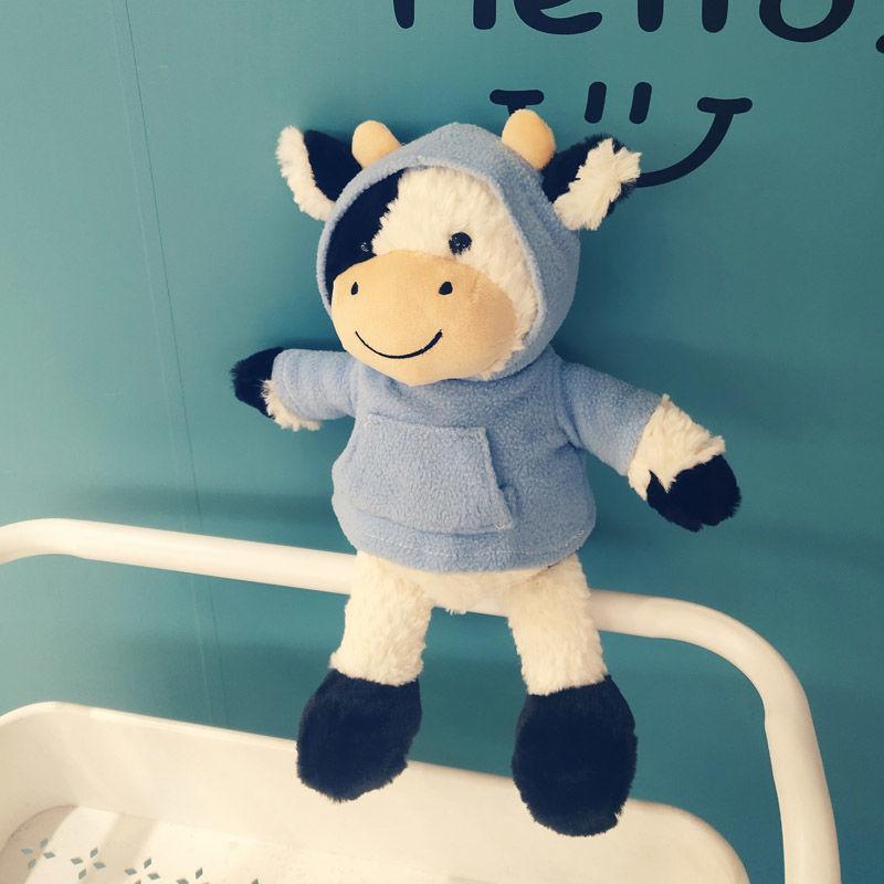 30CM New Cute Animal Cartoon Cows Stuffed Plush Toy Kawaii Cattle Comfortable Soft Toy Children Birthday Present Plush/Nano Doll