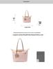 New Arrival: Bread Puppy Hana Kotoba Tote - Women's Large Casual Handbag & Shoulder Bag