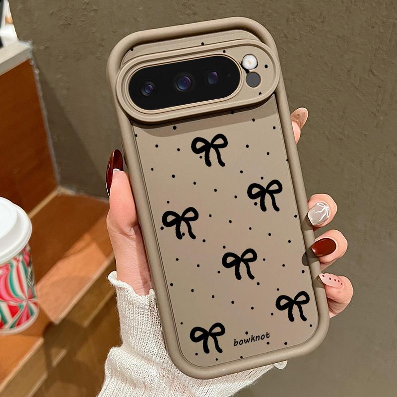 Pentru Google Pixel 9 Pro Xl 8 Pro 8a, model cu fundă rezistentă la șocuri, silicon moale, culoarea bomboanei, husă mată anti-cădere
