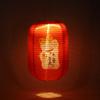 25cm Waterproof Solar Lanterns LED Light Nylon Cloth Chinese Japanese Hanging Lamp Outdoor Garden Yard Holiday Party Decoration