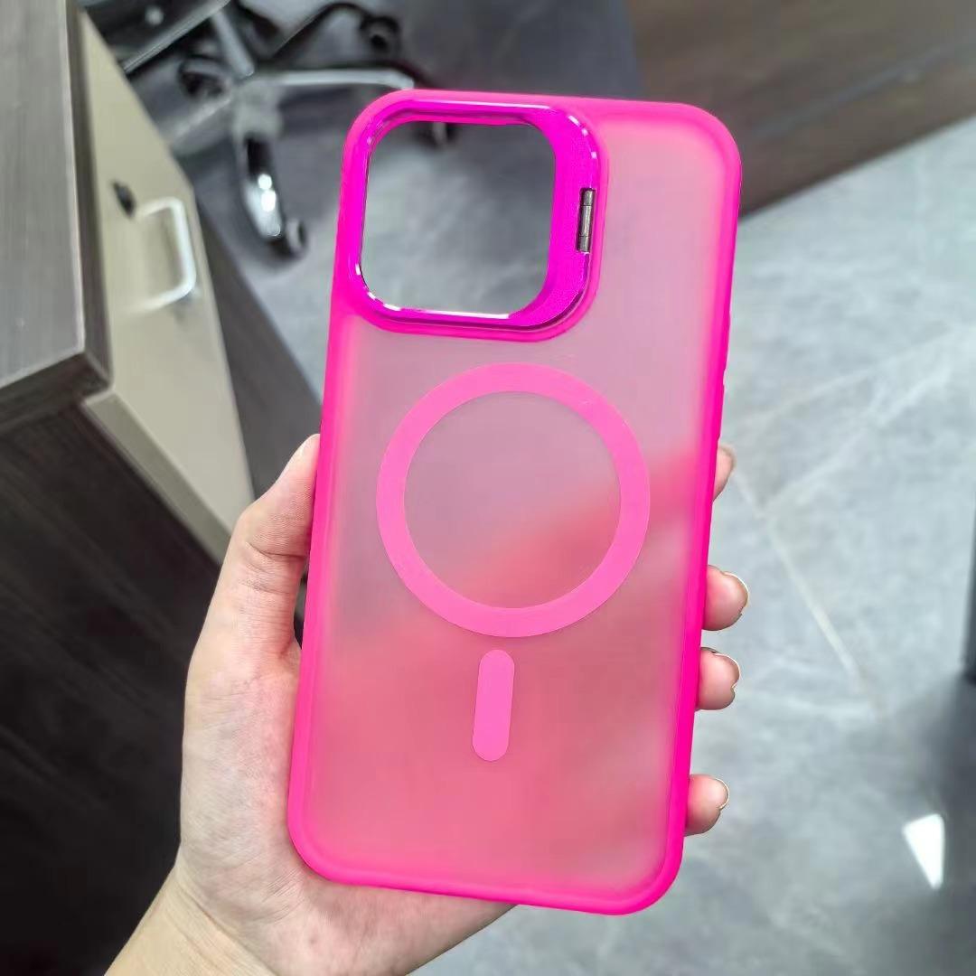 

Подходит для магнитных чехлов для телефона Ip16pro, Apple 15 прозрачный цвет 12 защитный чехол с покрытием soft-touch Apple 16Plus