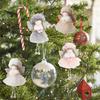 2024 Navidad Christmas Angel Dolls Xmas Tree Pendant Ornaments 2025 New Year Gifts Christmas Decoration for Home Natal Noel Deco