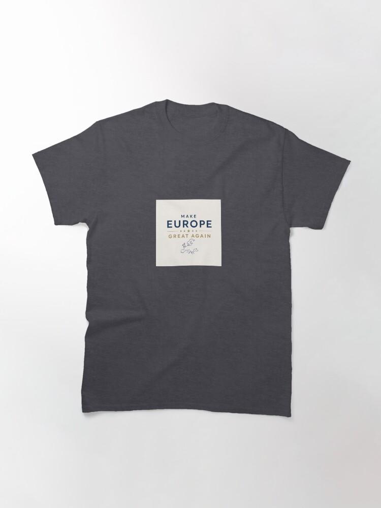 Europe Make Europe Great Again | Minimalist European Design Classic T-Shirt