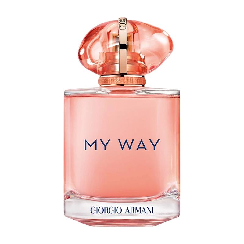 Armani MYWAY свежая версия парфюма Самонеудержимый цветочный и фруктовый цветочный аромат EDP манго иланг-иланг мускус кокоса // 90 мл коричневый