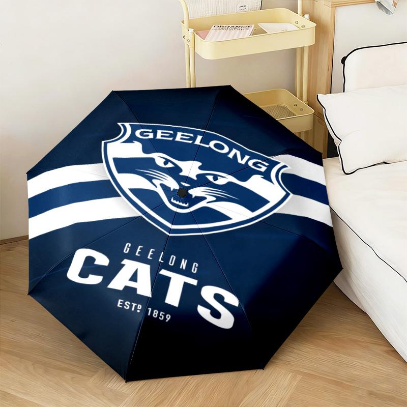 1PC Parramatta Eels Logo Automatic Umbrella - Suitable Travel Outdoor Portable Umbrella Birthday Gift Daily Essentials