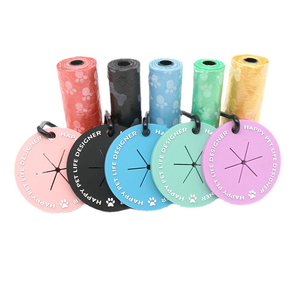 Hands-Free Dog Leash with Poop Bag Clip and Pooper Scooper Handle