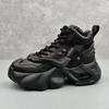 Fashion Men's Shoes Luxury Casual Sneakers for Men Comfortable Platform Boots for Men Height Increasing Breathable High Top Sneakers Men