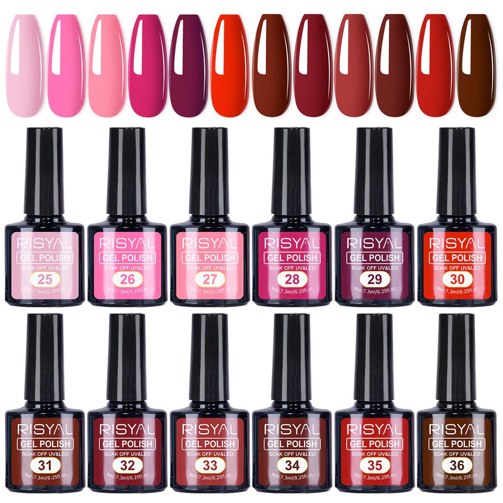 Nail Art Red Series Nail Polish Gel Red