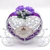 Fashionable Heart Carriage Couch Sweets Chocolate Candy Box Wedding Party Favours Gift Box