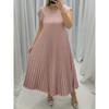 Mode Elegante Frauen Sommer Kleid Plus Größe Rundhals Kurzarm Casual Maxi Kleider Frauen Lose Elegante Einfache Dame Lange Kleid 868
