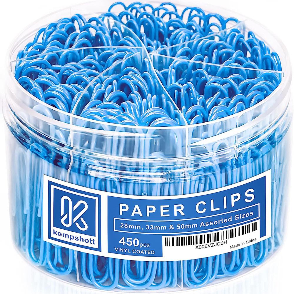Paper Clips Multicolor 450pcs Mixed Binder Clips for Office School Supplies