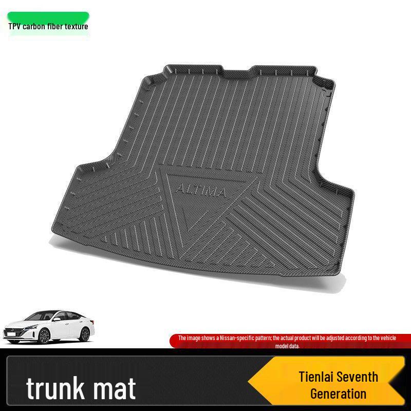 Nissan Trunk Mat for Sylphy, Qashqai, Teana, X-Trail, Terra, Qirida, Kicks, Murano, Paladin, Tu Da Tu