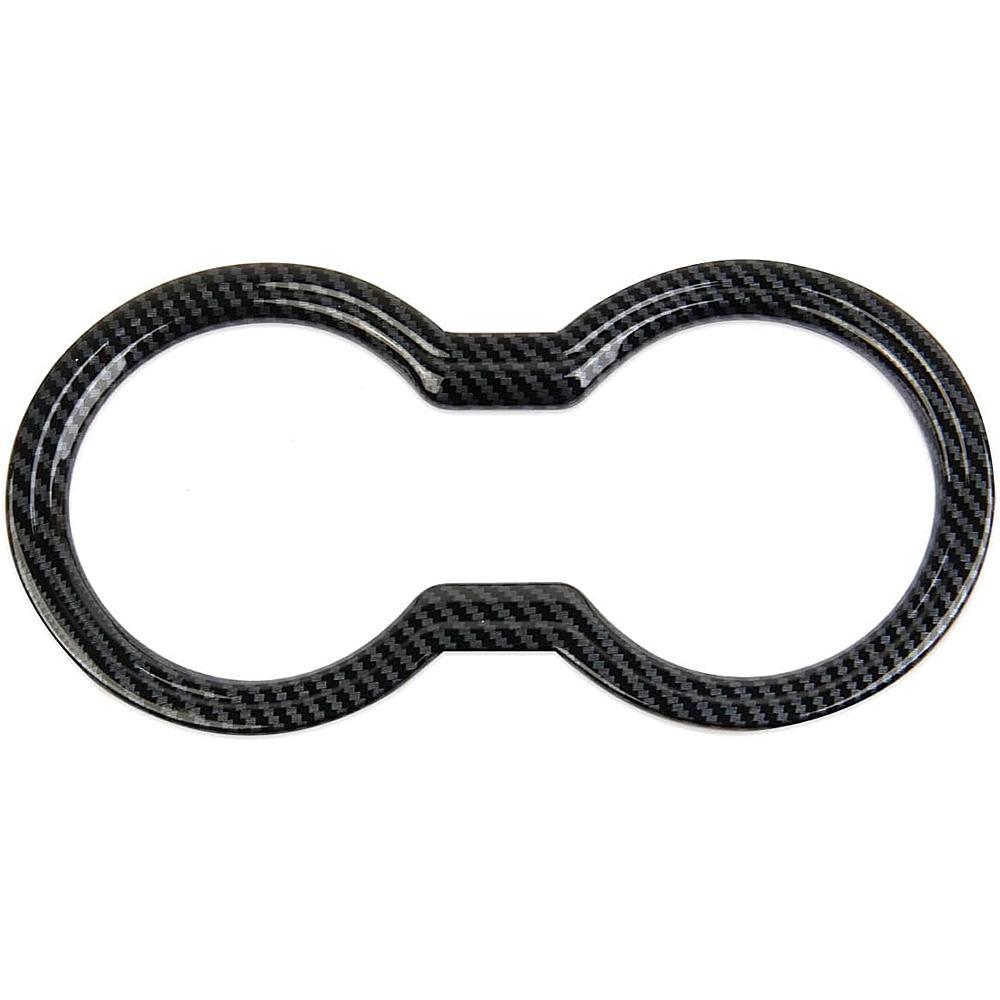 Car Front Water Cup Holder Decoration Cover Trim Stickers for Ford Mustang 2025 2025 Cup Holder Cover Auto Interior Accessories