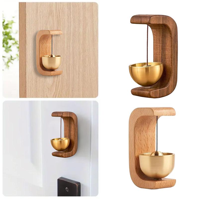 1PC Magnetic Exquisite Home Decor Wall Ornament Shop Reception Housewarming Gift Wind Chime Minimalist Style 7.5x4x3cm