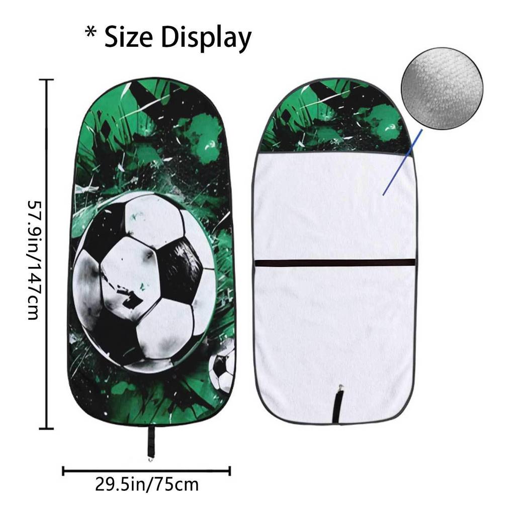 Universal Car Seat Towel Cover - All-Season Protector for Gym & Workout