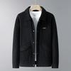 Spring and Autumn Jacket New Fashion Fashion Men's Loose American Top Jacket Lapel Temperament Casual