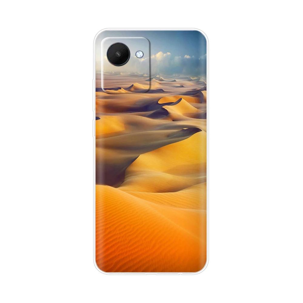 Etui Torba na Telefon Komórkowy Do Realme C30 Etui RealmeC30S Pokrowiec Do OPPO Realme C30S C30 s RealmeC30 Miękki Przezroczysty Silikonowy Tylny Pokrowiec