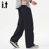 izzueit Men's Versatile Straight-Leg Casual Pants