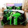3D Print Ben Alien Force 10 Teenage Hacker Bedding Set Bedroom Soft Modern Bedspreads Comefortable Duvet Cover Quilt Pillowcase