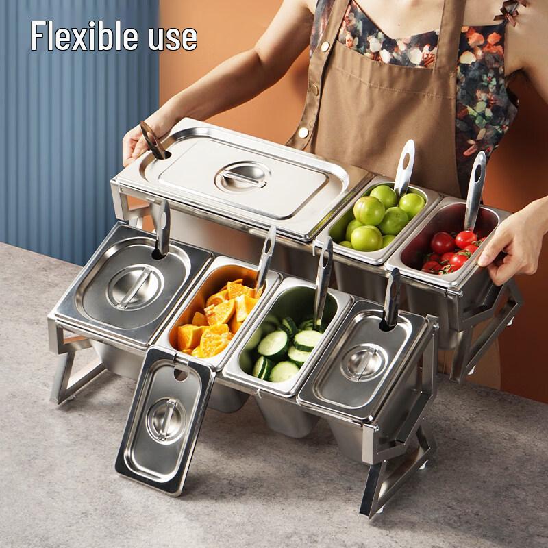 Jingbaodi Stainless Steel Compartment Pan