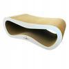 Leon cat scratching post | white 40cm | 78x28x40 cm | MruuPruu