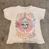 Guns N' Roses Rockkonzert Kurzarm Weiß Farbe T-Shirt KV38080 Unisex T-Shirt