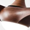 Modern Frequency Conversion Ceiling Fan with Light for Living Room and Bedroom